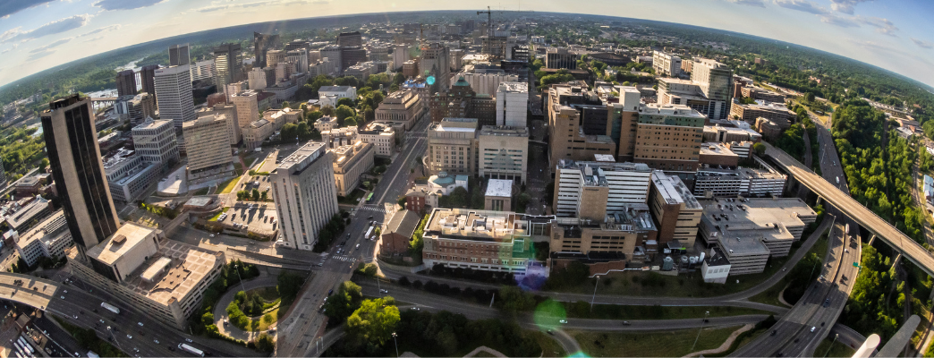 birds eye view Richmond